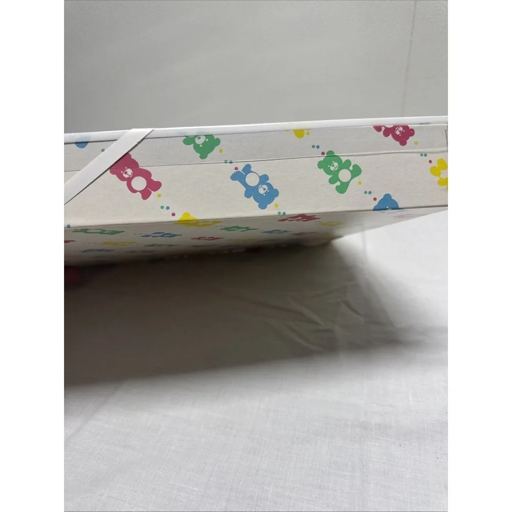 Vintage Baby Blanket White Woven Infant Shawl 40